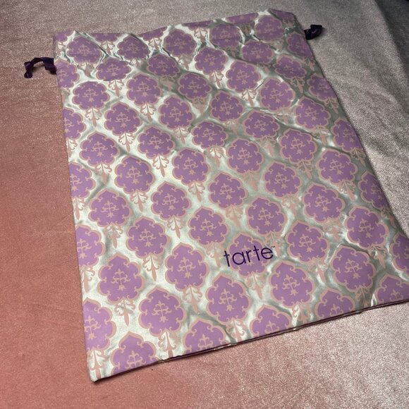 Lot of 5 new, unused makeup lingerie accessory tote bags Lancome, Tarte, Julep - Picture 10 of 15